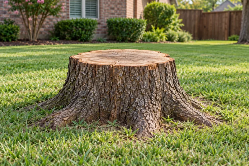 Stump Grinding &mdash; illustrative service image