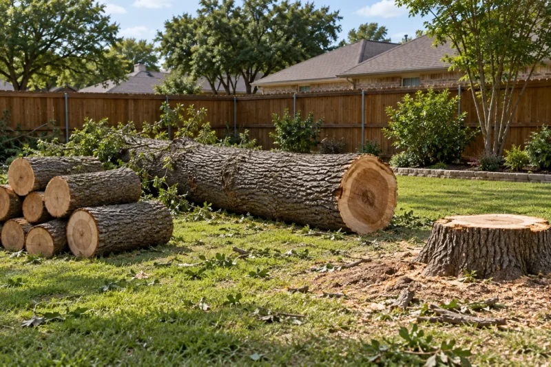 illustrative tree removal planning